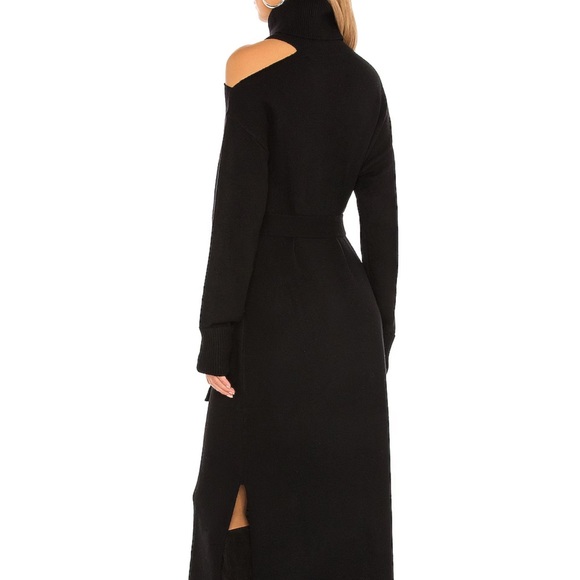 NWT Paige Raundi Black Sweater Dress XS/S - Picture 4 of 7